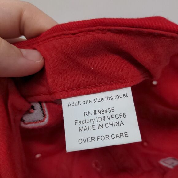 Team Penske Strapback Hat Red Embroidered Signature #3 #6 Embroidered Logo - Picture 7 of 8